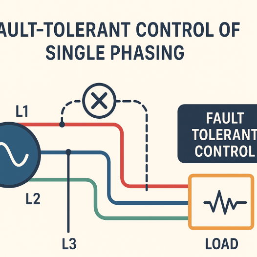 Fault Detection and Fault Tolerant Control of Single Phasing on Three-Phase System