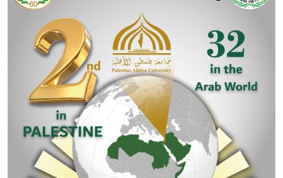 Palestine Ahliya University Secures Advanced Position in 2025 Arab University Rankings
