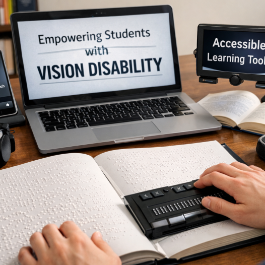 Dr. Jamil Itmeizi published a new paper titled “Digital empowerment of undergraduate students with vision disability”