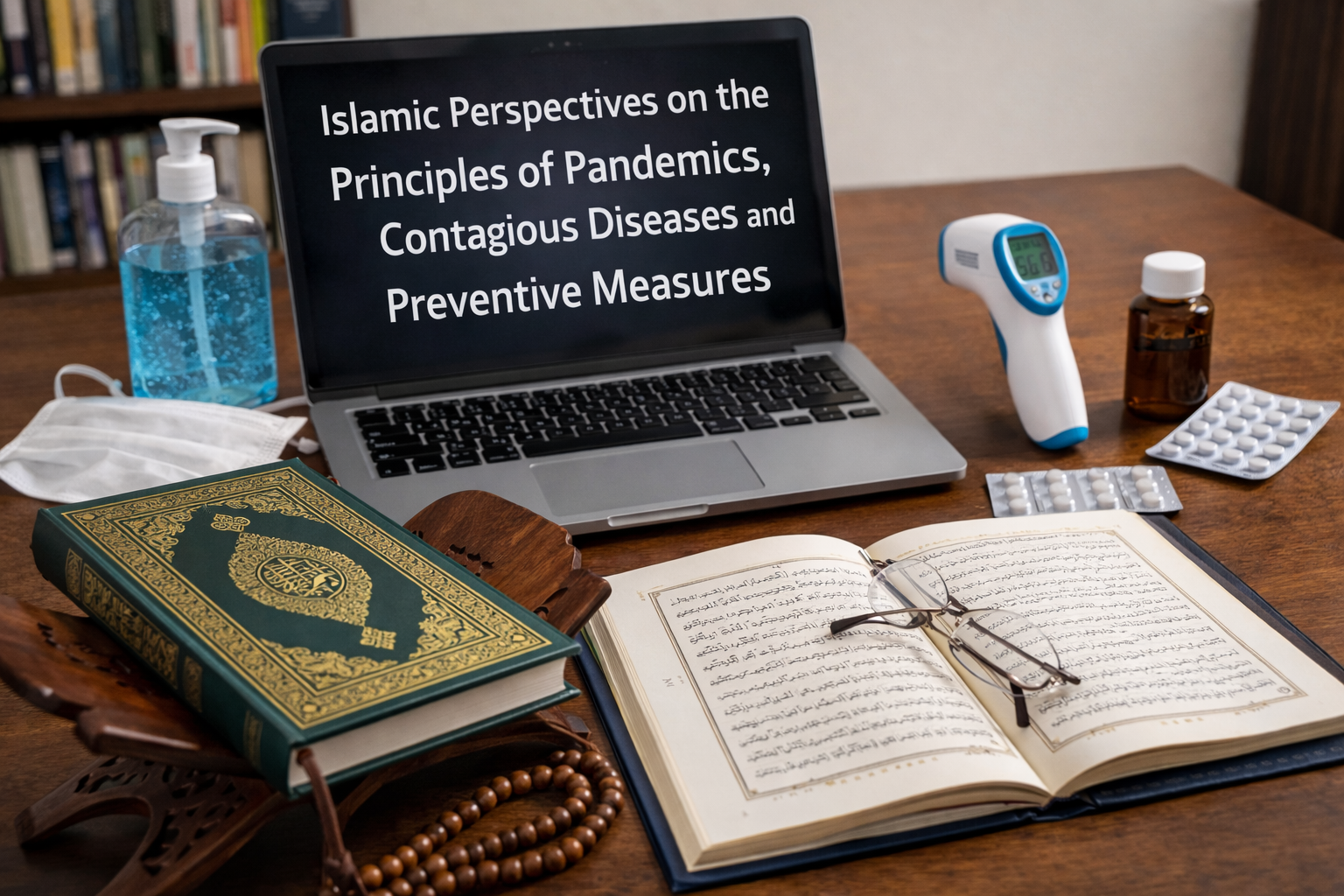 Dr. Suhail Al-Ahmad published a new paper titled “Islamic Perspectives on the Principles of Pandemics, Contagious Diseases and Preventive Measures”