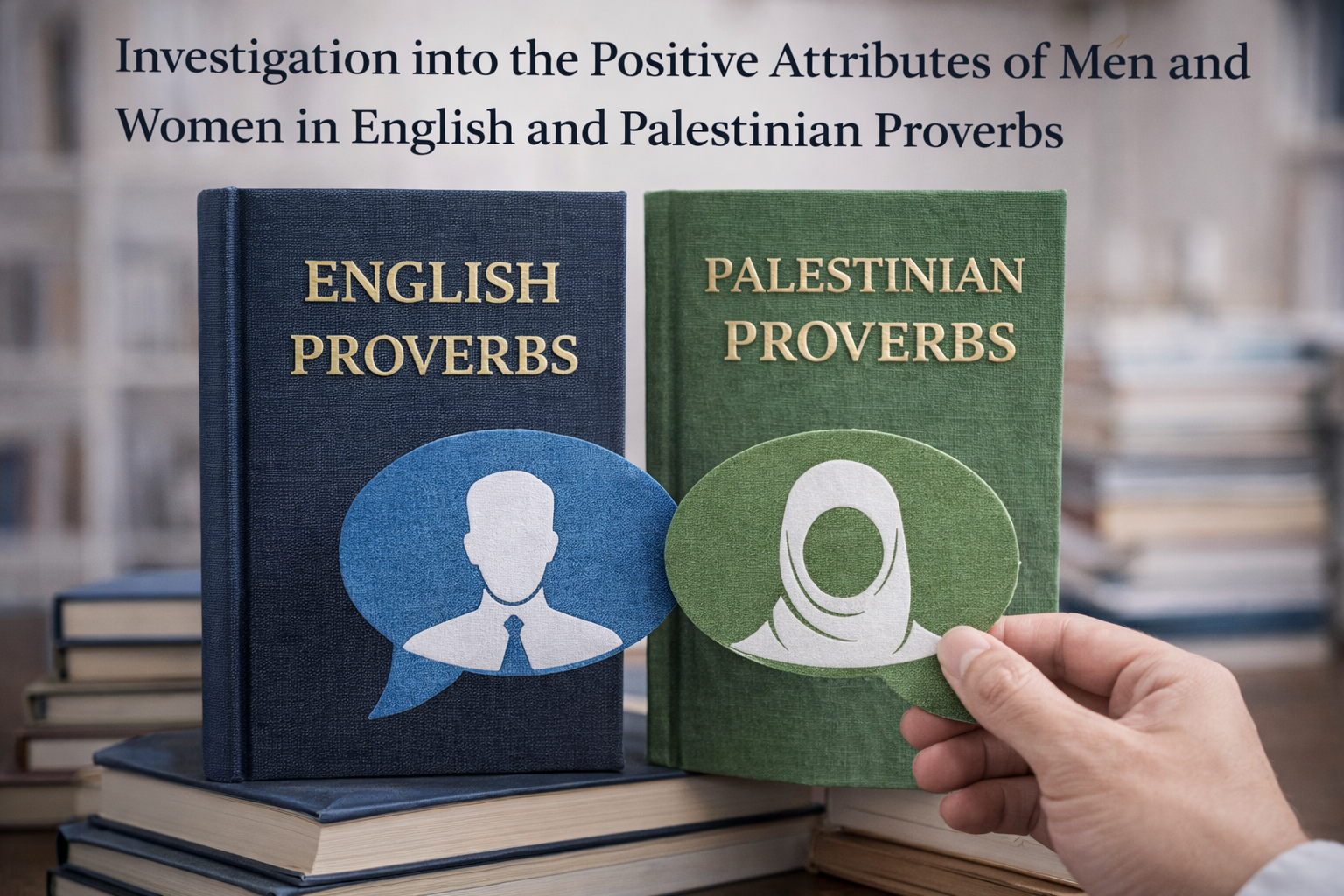 Pro. Aziz Khalil published a new research paper titled” Investigation into the Positive Attributes of Men and Women in English and Palestinian Proverbs”.