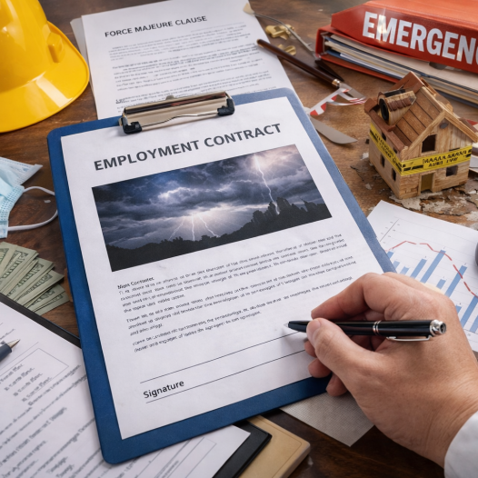 Dr. Suhail Al-Ahmed published a new research paper titled” The Impact of Emergency Circumstances on an Employment Contract”.