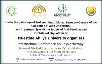 Call for Papers for the International Conference on Physiotherapy: Toward Global Standards in Rehabilitation “Promoting Evidence-Based Practice and Advancing the Role of Physiotherapy in Health Systems”