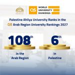 Palestine Ahliya University in the QS Arab Region University Rankings 2027