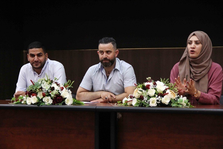 جامعة فلسطين الأهلية تستضيف عرضا لمجموعة افلام مجتمعية جامعة فلسطين الأهلية تستضيف عرضا لمجموعة افلام مجتمعية
