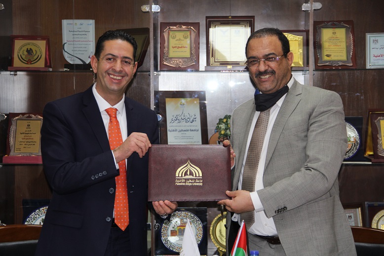 جامعة فلسطين الأهلية و مكافحة الفساد توقعان مذكرة تعاون لتعزيز العمل المشترك جامعة فلسطين الأهلية و مكافحة الفساد توقعان مذكرة تعاون لتعزيز العمل المشترك