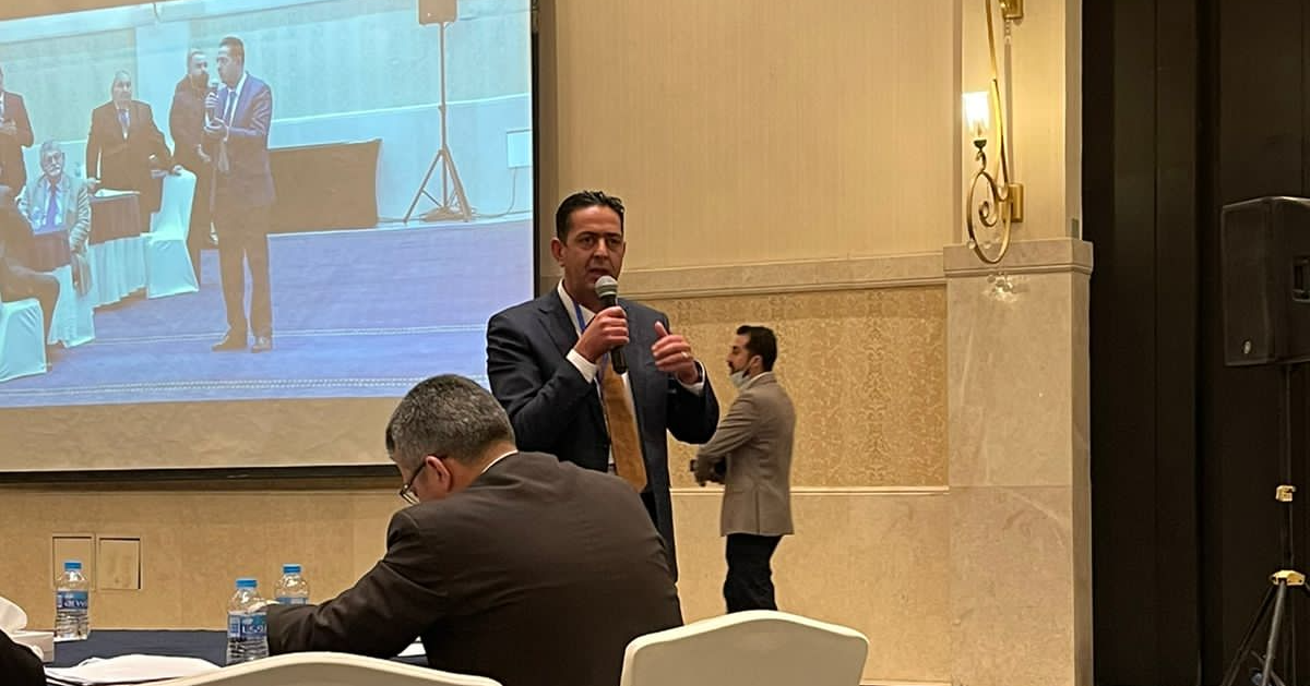 رئيس جامعة فلسطين الاهلية الدكتور عماد الزير يشارك في الإجتماع الدوري للمؤتمر العام لاتحاد الجامعات العربية في دورته الـ 54 رئيس جامعة فلسطين الاهلية الدكتور عماد الزير يشارك في الإجتماع الدوري للمؤتمر العام لاتحاد الجامعات العربية في دورته الـ 54