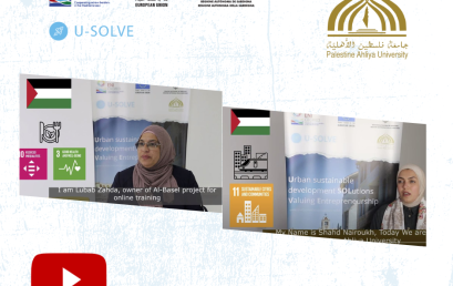 U-SOLVE in Palestine introduces some of its subgrant applicants, get to know them