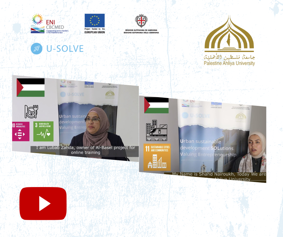 U-SOLVE in Palestine introduces some of its subgrant applicants, get to know them U-SOLVE in Palestine introduces some of its subgrant applicants, get to know them