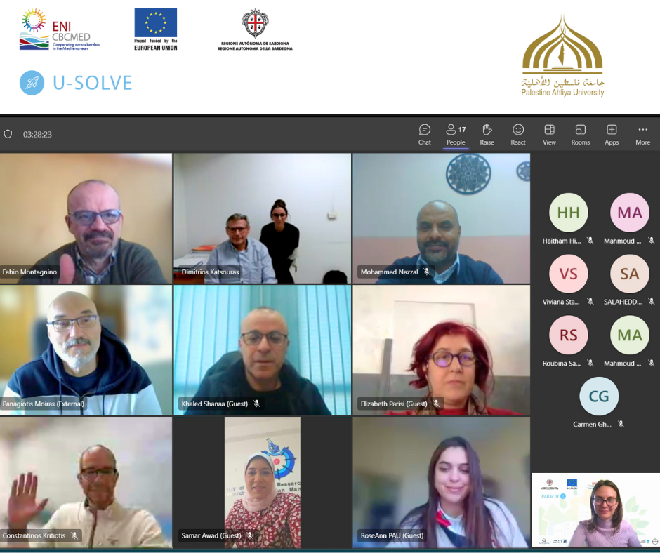 U-SOLVE project successfully conclude its final conference meeting and open workshop U-SOLVE project successfully conclude its final conference meeting and open workshop