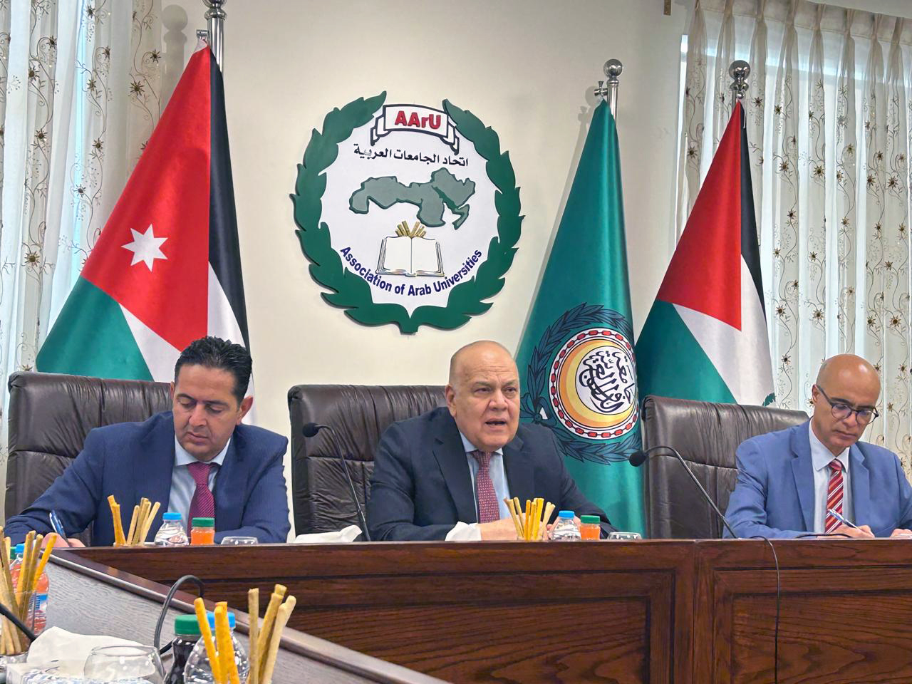 مجلس إدارة المجلس العربي للتبادل الأكاديمي يعقد اجتماعه الأول