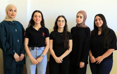5 طالبات من جامعة فلسطين الأهلية يشاركن في فرص تدريب تبادل طلابي في مصر